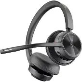 Poly Voyager 4320 MS Teams Certified Headset +BT700 dongle +oplaadstandaard