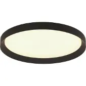 Steinhauer Plafondlamp Flady 50cm zwart 4600 Lumen