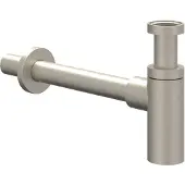 Ivy Aia Toebehoren Design sifon hoog model Geborsteld nickel PVD