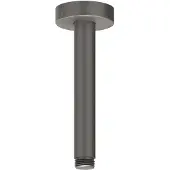 Ivy Aia Toebehoren Plafondbuis 15cm 1/2" Geborsteld metal black PVD