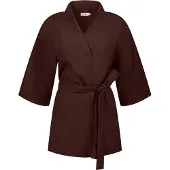 Yumeko Kimono Gewassen Linnen S Roze - Eco, Bio & Fairtrade