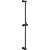 Ivy Aia Toebehoren Glijstang 80cm met geïntegreerde wateruitlaat Zwart chroom PVD