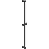 Ivy Aia Glijstang - 80cm - inclusief houder - Mat zwart PED 6900002