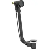 Ivy Aia Badoverloop vulcombinatie zwart chroom pvd