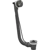 Ivy Aia Badoverloopset rvs316 geborsteld carbon black pvd