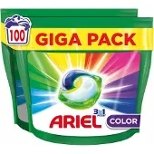 Ariel 3in1 Wasmiddel Pods Color 100 Stuks