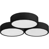 Toolight Plafondlamp - 6 Lichtpunten - Modern Zwart Design