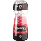 PDX PDC Elite Viewtube 2 Stroker Transparante Masturbator
