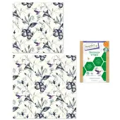 Beeskin Bijenwasdoeken Set - Medium en Large - Hummingbird - Hummingbird