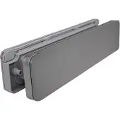 Homebox brievenbus - buitenklep ALUINOX binnenklep RAL7047