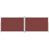 vidaXL Windscherm uittrekbaar 220x600 cm bruin