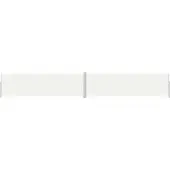 vidaXL Windscherm uittrekbaar 180x1200 cm crèmekleurig