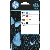 HP Inktcartridge 932/933 (6ZC71AE) 4-kleuren Multipack