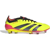 Adidas Predator Elite Gras Voetbalschoenen (FG) Felgeel Zwart Rood