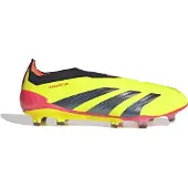Adidas Predator Elite Veterloze Gras Voetbalschoenen (FG) Felgeel Zwart Rood