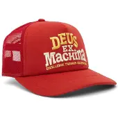 Deus Ex Machina Deus Guesswork Red Trucker Cap