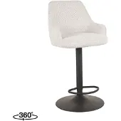 Label51 - Barstoel Fender - Beige - 52x50x110cm
