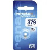 Renata SR521SW 379 Horloge Zilveroxide 10 stuks