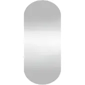 vidaXL Wandspiegel 35x80 cm ovaal glas