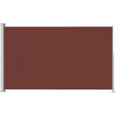 vidaXL Tuinscherm uittrekbaar 180x300 cm bruin