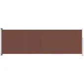 vidaXL Tuinscherm uittrekbaar 200x600 cm bruin