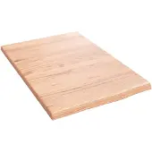 vidaXL Wandschap 40x60x2 cm behandeld massief eikenhout lichtbruin