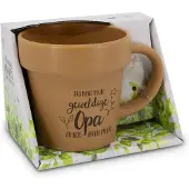 Miko Mok - Bloempot - Groene vingers - Geweldige opa