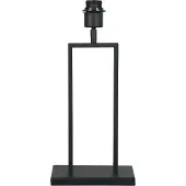 Steinhauer Zwarte tafellamp Stang 3843ZW met E27 fitting zonder kap