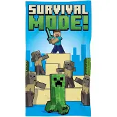 Minecraft Strandlaken - 70 x 140 CM - Survival Run
