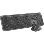 Logitech Toetsenbord en Muis - - MK950 Signature Slim - Draadloos - Grafiet - QWERTY Pan Nordic