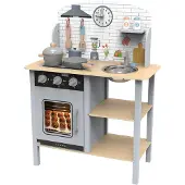 Tooky Toy Wooden Kitchen Set 10 Pieces Groen