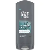 Dove 12x Douchegel Men+ Care Eucalyptus + Mint 400 Ml