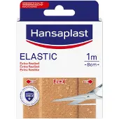 Hansaplast 2x Elastic 1 m x 8 cm