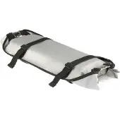 Mirage batterijvakafdekking voor e-bike, veiligheidsbescherming, model Michel, 66 x 25 cm, zilver