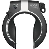 Axa Ringslot victory - glanzend zwart/grijs