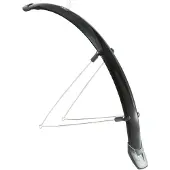 Euro Stel spatborden 28 inch 46 pvc zwart fender