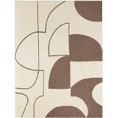 Broste Copenhagen Maren plaid bruin/beige - 71010005