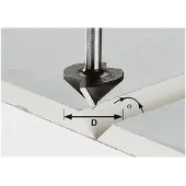 Festool HW S8 D32/90ø V-GROEFFREES