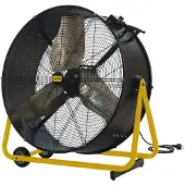 Kippers Rijssen Ventilator 2 Snelheden 93,5 cm hoog Zwart DF30P 75 cm diameter