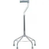 Schulte Wandelstok vierpoot Hoogte handgreep: 80 — 103 cm