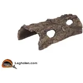 CeramicNature terrarium Half-Log 23 x 12 cm keramiek bruin