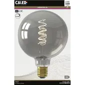 Calex LED volglas Flex Filament Globelamp 220-240V 4W 136lm E27 G125 Titanium 1800K Dimbaar