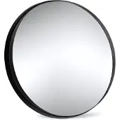 Dulaire Wandspiegel Zwart Rond Ø 50 cm