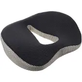 Malatec Orthopedisch Kussen voor Stoel - Verlicht Rugpijn, Verbeter Zitcomfort