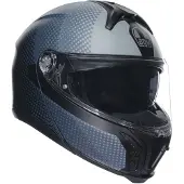 AGV Tourmodular Textour Mat Zwart Grijs Helm Maat S