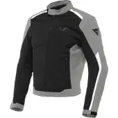 Dainese Hydraflux 2 Air D-Dry S26 motorfiets textieljas, zwart/grijs, maat 56