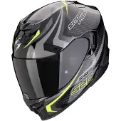 Scorpion Exo-520 Evo Air Terra helm, geel/zwart/zilver, maat 2XL (63/64)
