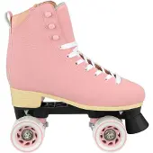 Nijdam Rolschaatsen Nubuck - Candy Cakes - Roze - Maat 39