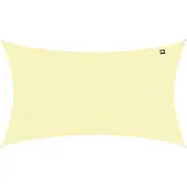 Kopu schaduwdoek rechthoek waterdicht 2x3 m zonnedoek creme