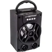 EStore Esperanza - Bluetooth-luidspreker met FM-radio - zwart